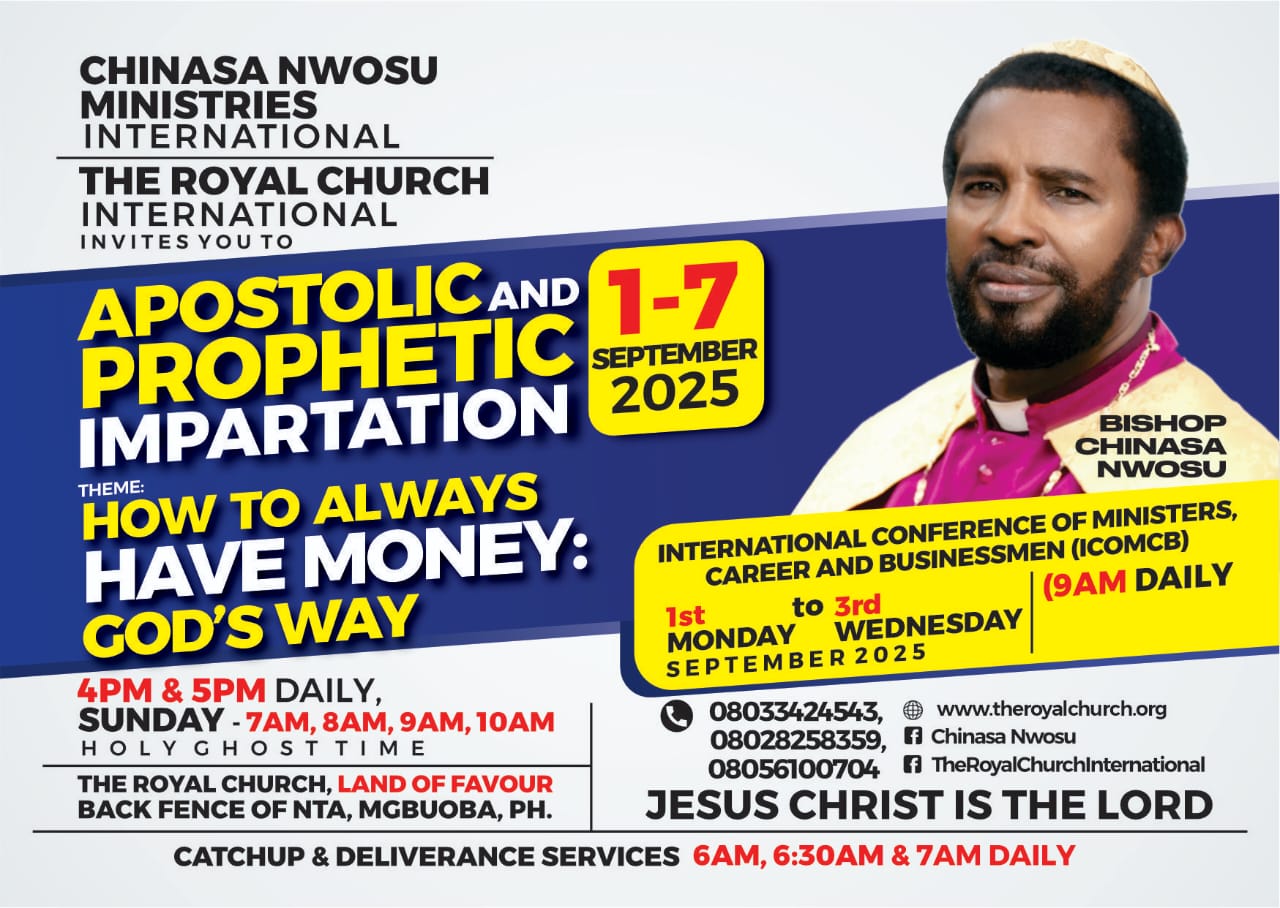 Apostolic and Prophetic Impartation theme How to always have money Gods way